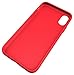 Diztronic iPhone X/XS Case, Full Matte Soft Touch Slim-Fit Flexible TPU Case for Apple iPhone X/XS (Red)
