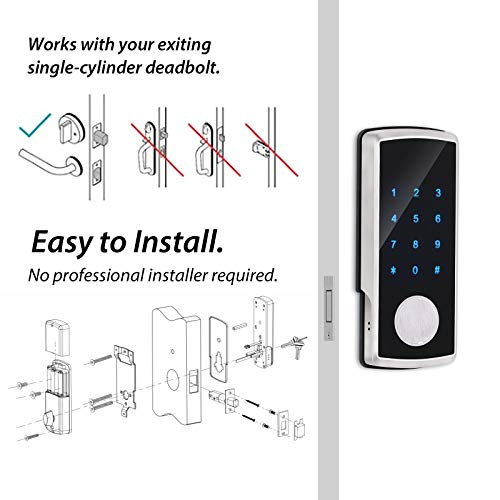 Front Door Keyless Entry Door Locks Deadbolt Locks with Keypads