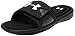 Under Armour Men's Ignite IV Slide, Black (001)/Black, 10