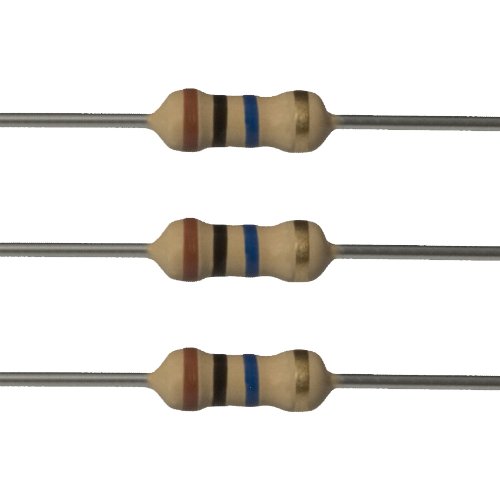 E-Projects 100EP51210M0uk 10M Ohm Resistors, 1/2 W, 5% (Pack of 100)
