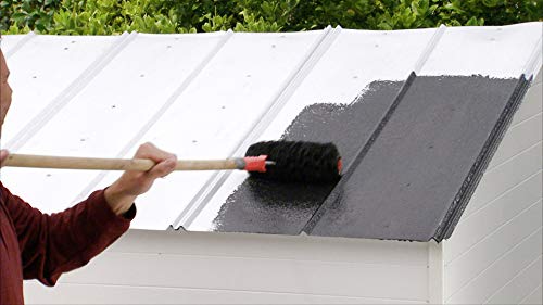 Flex Seal Liquid Waterproof Rubber Sealant Coating, Leak Repair & Patch for Roof, Gutters, Concrete & Basements, Brush/Roll/Dip/Pour, Gray, 32 oz (945 mL)