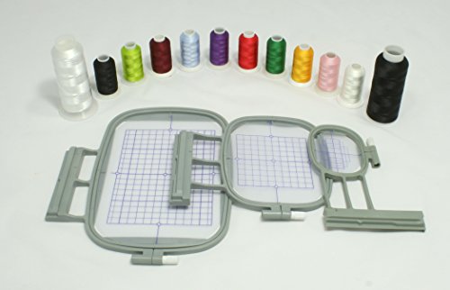 COMPLETE Starter KIT for Brother Innovis 2500D, 1500D, 4000D, 2800D Duetta 4500D, Quattro 6000D Quattro 2 6700D, Isodore Innov-Ã­s 5000, Duetta 2 4750D, DreamMaker XE VE2200, DreamWeaver XE VM6200D from ThreadNanny