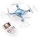 Syma X5UW FPV RC Drone with 720P HD Wi-Fi Camera Live Video Training Quadcopter for Beginners Bonus Battery Blue