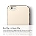 iPhone 6S Case, elago® [Slim Fit 2][Soft Feel Champagne Gold] - [Light][Minimalistic][True Fit] – for iPhone 6/6S