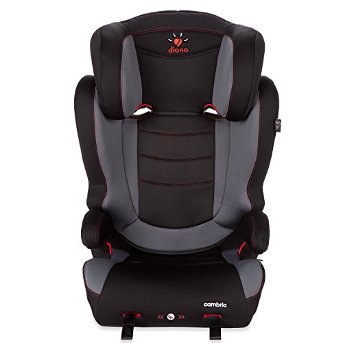 Diono Cambria Booster 2-in-1 Car Seat, For Children from 40-120 Pounds, Graphite
