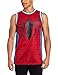 Spiderman Men's Marvel Parks Basketball Jersey Shirt