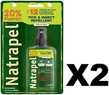 Natrapel 8-Hour Insect Repellent 3.4oz Pump (2 Pack)
