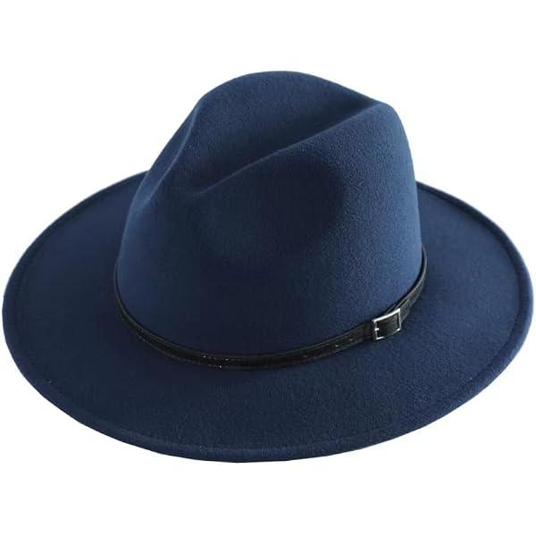 Women Wool Floppy Hat Vintage Wide Brim Felt Cap Fashion Bow  display picture 1