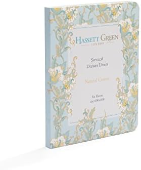 Hassett Green London Natural Cotton Scented Drawer Liners Floral