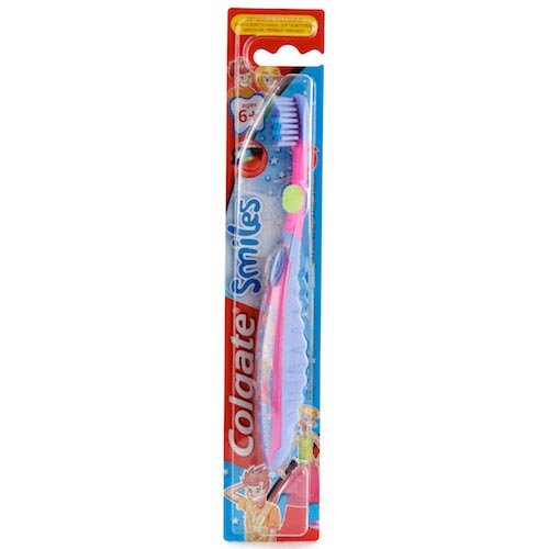 Зубная щетка Colgate детская smiles от 2 до 5 лет/colg/72x12 (6281001510406)