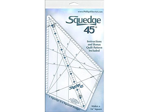 Phillips Fiber Art PFA011354 45-Degree Sewing Templates