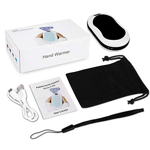 Hand Warmers Rechargeable 3in1, 6000mAh Portable USB Electric Pocket