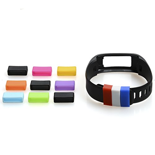 The Friendly Swede Silicone Fasteners for Garmin Vivofit Wristband (12 Pack)