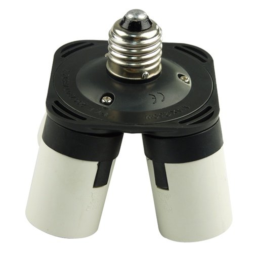 Fancierstudio 4 Socket Adapter 4 in 1 Adapter Holder E27 Bulb Lamp Light Socket Splitter For Photo Studio By Fancierstudio 6801
