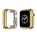 top4cus Environmental Soft Flexible TPU Anti-Scratch Lightweight Protective 42mm Iwatch Case Compatible Apple Watch Series 5 Series 4 Series 3 Series 2 Series 1 - Gold primary