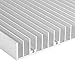 Aluminum Heat Sink Module Cooler Fin for High Power Amplifier Transistor Semiconductor Devices with Dense 19 pcs Fins 11.8