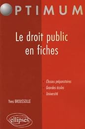 Le  droit public en fiches