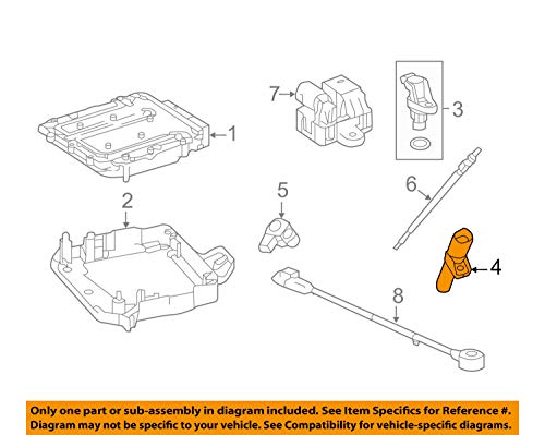 image for Mercedes Benz Genuine Mercedes-Benz Crankshaft Position Sensor 276-905