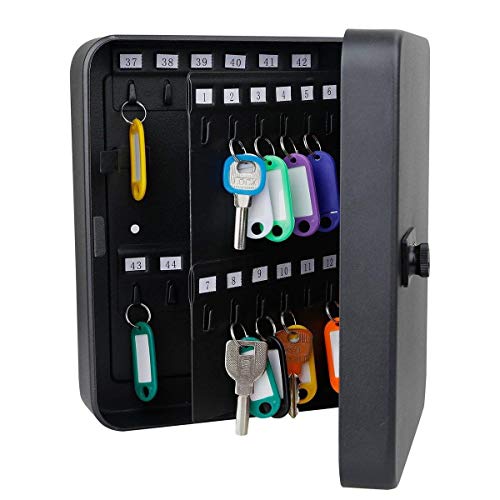 Steel Key Security Box Wall Mount with Combination Lock and