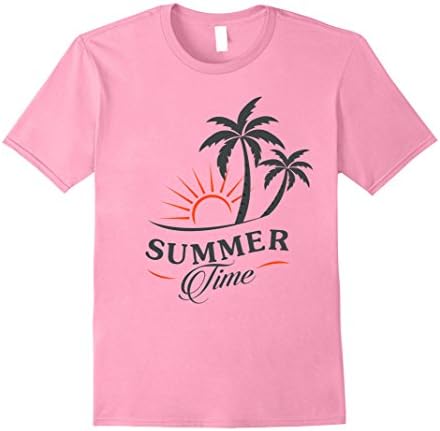 Mens Summer time Shirt Medium Pink