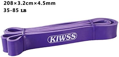 Pull up bands , Assisted resistance bands Perfect for CrossFit, Powerlifting, Stretching and Mobility Training TPR resistant band Wider and Relatively Durable(purple)