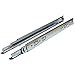 GlideRite Hardware 2270-ZC - 22-inch 100 Lb. Full Extension Ball Bearing Drawer Slides with 1