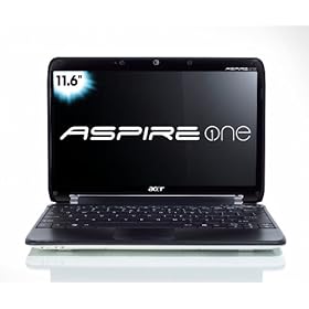 Acer Aspire One AO751h-1351 11.6-Inch White Netbook - 3 Cell Battery