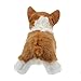 Stuffed Toys Lovely Corgi Plush Doll 12