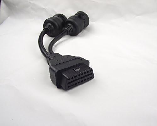 diagnostic-tool OBD2 Interface truck Y-cable OBD2 16Pin Female to Female 6pin SAE J1939 and SAE J1708 9pin Female