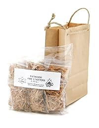 Mitsport, 12 piezas, Fatwood 100  natural Fire Sta