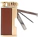 Mrs. Brog Leather Tobacco Pipe Lighter and Czech Tool - All in One - Model LGHT08 Gold Brown