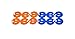 Home-X Sock Clips, Helps Keep Sock Pairs Together in The Wash, 2 Colors (Set of 12)