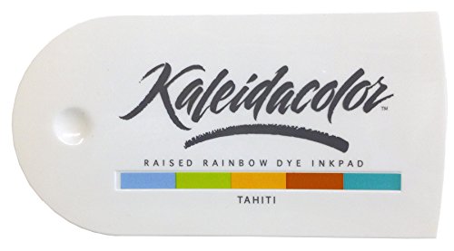 Imagine Crafts Tsukineko 5-Color Kaleidacolor Ink Pad, Tahiti