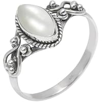 Cowrie Ring Beach Shell Ring Cowrie Shell Ring Sterling