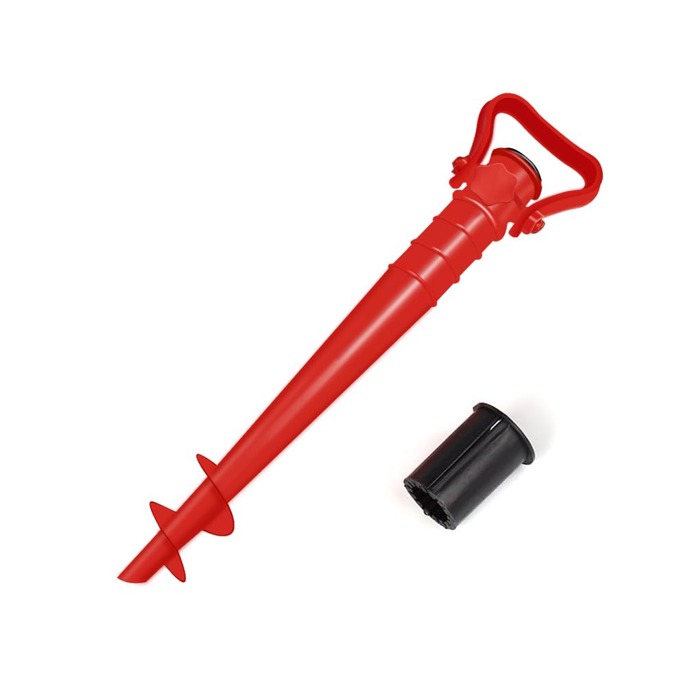 KOMUNJ Parasol Holder, Ground Sleeve Parasol, Ground Dowel Beach, for Parasol, Universal Parasol Stand