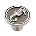 Liberty PBF661-BSP-C 35mm Seahorse Kitchen Cabinet Hardware Knob, Brushed Satin Pewter
