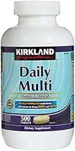 Image of Kirkland Signature Daily Multi Vitamins & Minerals Tablets, 500-Count Bottle