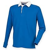 Front Row Mens Premium Long Sleeve Rugby Shirt/Top