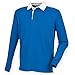 Front Row Mens Premium Long Sleeve Rugby Shirt/Top