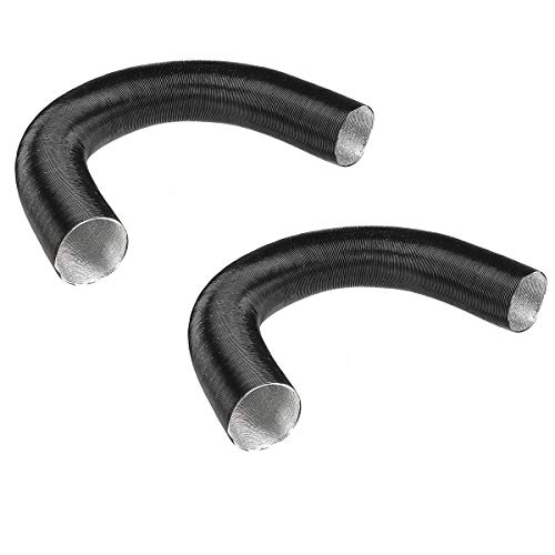 Hvlystory 75mm Heater Pipe Duct + Warm Air Outlet + Y Branch + Hose Clip for Parking Diesel Heater