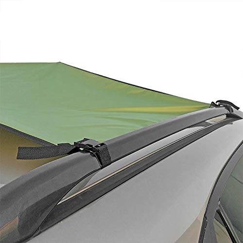 Auvent Latéral De Voiture, Abri De Soleil De Voiture Sur Le Toit étanche, Toit De Tente De Tente-remorque De Camping-car Automatique Pour Suv Minivan à Hayon Camping Voyage En Plein Air 5-6 Personnes