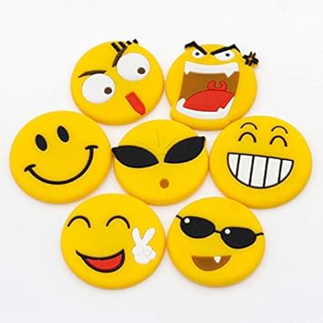 100 Piezas Imanes de Nevera, Pegatina Lindo, 3D Smiley Emoji ...