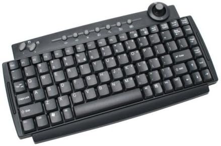 Amazon Com Btc 9116urf Mini Wireless Internet And Gaming Keyboard Black Computers Accessories