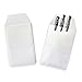 TKOnline 12 Pcs White Classical Heavy Duty Pocket Protectors for Pen Leaks School Hospital Office Supplies School Supplies,White Pen,Pocket Protector,Pocket Pen,Heavy Pen