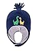Boys Sherpa Lined Dino Embroidered Fleece Hat Gloves Set, Boy Dino Navy With Thumb, M 2-4 Years