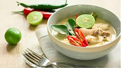 Thai Chef HO SHU 100% Organic Kaffir Lime Leaves,Dried USDA