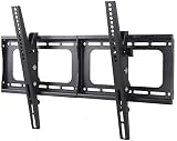 Husky Mount TV Bracket Fits most 32 39 40 42 46 47 50 52 55 60 65 70 72 Inch LED LCD Plasma Flat Screen Up To VESA 600X400 Tilting Heavy Duty TV Wall Mount Loads 132 LBS!