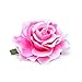 CellElection Two Methods of Use Rose Flower Hair Clips Flower Brooches Pin For Women Girls Lady(12 Pieces)