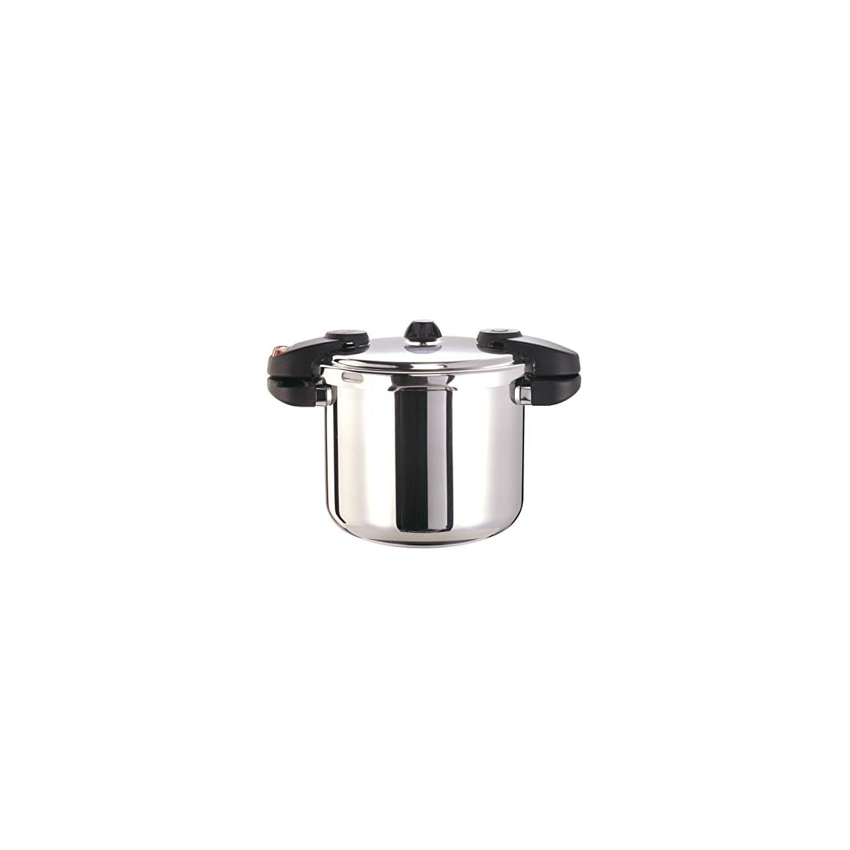 Buffalo QCP408 8Quart Stainless Steel Pressure Cooker [Classic series] Moroccan & Uzbek Food