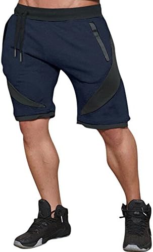 Mechaneer Men's Gym Active Fitted Bodbuilding Workout Shorts